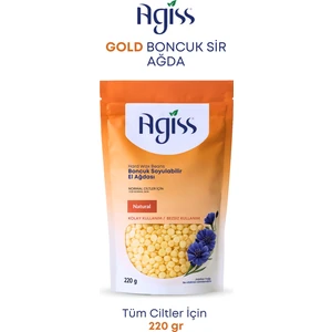 Normal Ciltler için Natural Boncuk Soyulabilir İnci El Ağdası 220 gr