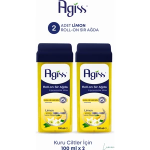 Kuru Ciltler için Roll-On Sir Ağda 100 ml x 2 Limon 