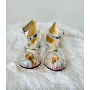 Gala Şeffaf Barbi Baskılı Topuklu Ayk