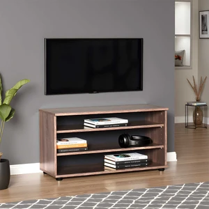 Adore Flat Line Üç Bölmeli Tv Sehpası - Latte