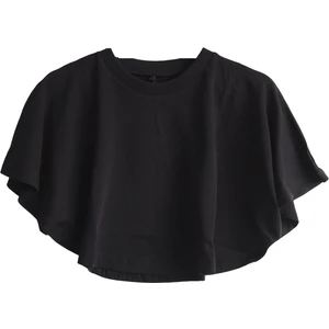 Kadın Bisiklet Yaka Yarasa Kol Crop