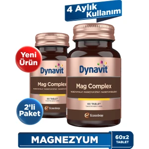 Mag Complex 60 Tablet 2'li Avantaj Paket