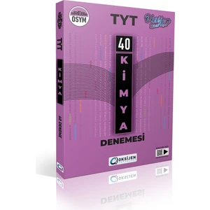 Oksijen Yayınları TYT Kimya Branş Denemesi