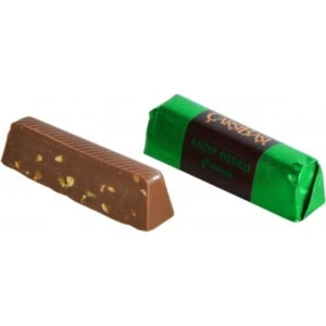 Sütlü Fıstıklı Stick Bayram Çikolatası 750 gr