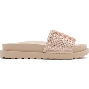 Kadın Pembe Taşlı Terlik 25SFE492214