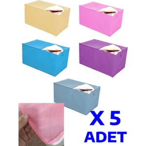 5 Adet Hurç Yorgan Hurcu 100X50X40 cm Büyük Boy