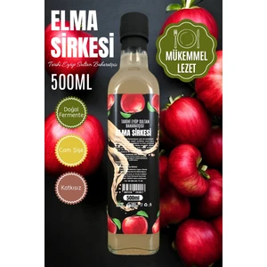 Tarihi Eyüp Sultan Baharatçısı Elma Sirkesi 500 ml Katkısız