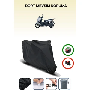 Falcon Cmax 155 Arka Çanta Uyumlu Siyah Motosiklet Branda Su Geçirmez Dayanıklı Kumaş