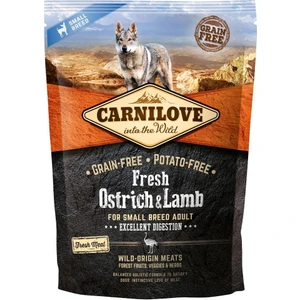 Deve Kuşu Etli & Kuzu Etli Tahılsız Küçük Irk Köpek Kuru Mama  1,5 kg