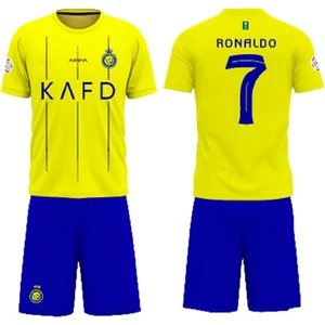 Al-Nassır  Cristiano Ronaldo Çocuk  Taraftar Forma  Takımı  4'lü  Set Çorap + Bileklik  Hediyeli