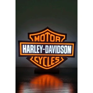 Harley Davidson Dekoratif Aydınlatma LED Gece Lambası