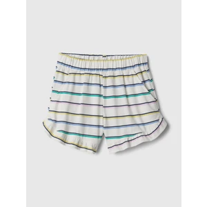 Kız Bebek Beyaz Mix And Match Pull-On Şort