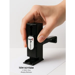 P2002 Kişiye Özel Cep Kaşesi ( Siyah - Mavi - Kırmızı )