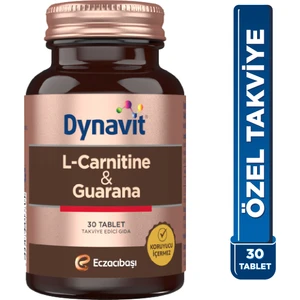 L-Carnitine & Guarana 30 Tablet - L-Karnitin, Guarana