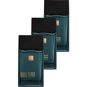 Black Suede Secret Erkek Parfüm EDT Üçlü Set