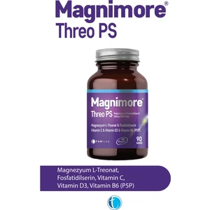 Threo PS Magnezyum 90 Bitkisel Kapsül L-Treonat Fosfatidilserin