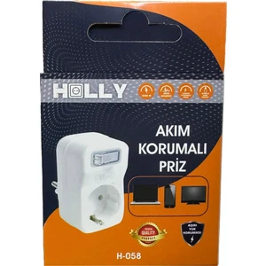 Akım Korumalı Tekli Anahtar Priz