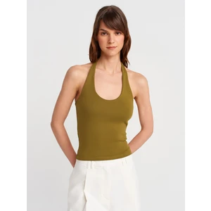 21052 Halter Yaka Top-K.yağ Yeşl