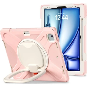 High Quality Shoe Bag iPad Air 13 2024 / iPad Pro 12.9 2022 / 2021 Tpu+Pc+Silikon Tablet Kılıfı Stand (Yurt Dışından)