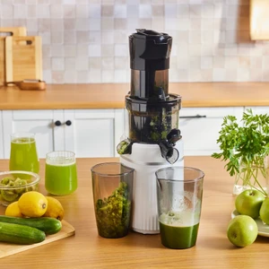 Fresh Press Slow Juicer Yavaş Sıkım Katı Meyve Sıkacağı Cream