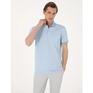 Pierre Cardin Erkek Açık Mavi Regular Fit Tişört 50306862-VR003