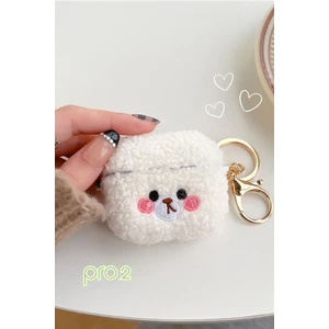 Airpod Kılıfı Nesil Pro2 Peluş Oyuncak Desen Yumuşak Koruyucu