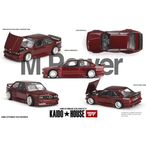 Mini GT Kaido House Bmw M3 (E30) 1/64 Ölçek Diecast Model