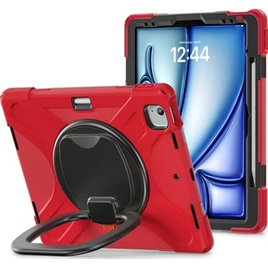 High Quality Shoe Bag iPad Air 13 2024 / iPad Pro 12.9 2022 / 2021 Tpu+Pc+Silikon Tablet Kılıfı Stand (Yurt Dışından)