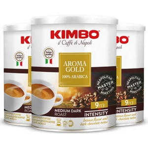 Aroma Gold %100 Arabica Filtre Kahve Teneke Kutu (250 Gr) (3'lü Set)