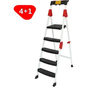 504361 Premium Profil Merdiven 4+1 Basamak (108CM)