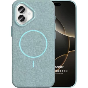 Apple iPhone 16 Kılıf Magleather Pro Mavi