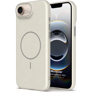 Apple iPhone 16E Kılıf Magleather Pro Bej