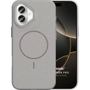 Apple iPhone 16 Plus Kılıf Magleather Pro Gri