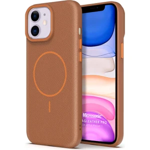 Apple iPhone 11 Kılıf Magleather Pro Kahverengi