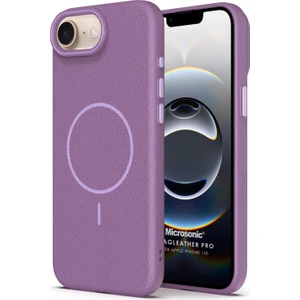 Apple iPhone 16E Kılıf Magleather Pro Lila