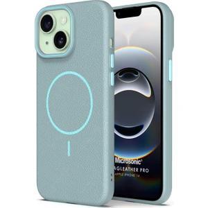Apple iPhone 14 Kılıf Magleather Pro Mavi