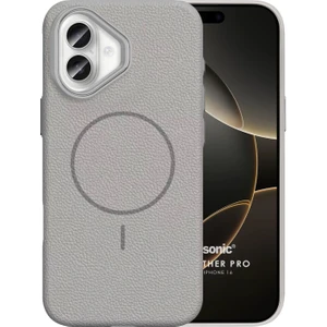 Apple iPhone 16 Kılıf Magleather Pro Gri