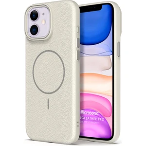 Apple iPhone 11 Kılıf Magleather Pro Bej