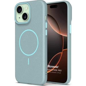 Apple iPhone 15 Plus Kılıf Magleather Pro Mavi