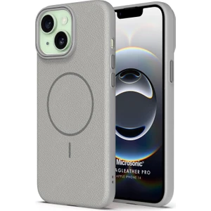 Apple iPhone 14 Kılıf Magleather Pro Gri