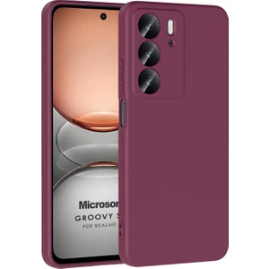 Realme C75 Kılıf Groovy Soft Mor