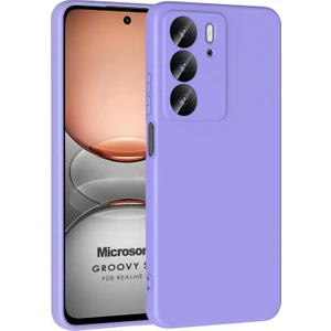 Realme C75 Kılıf Groovy Soft Lila
