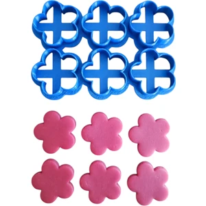 Çoklu Çiçekli Kurabiye Kalıbı