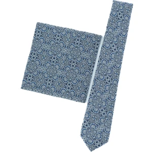 Erkek Kravat Klasik Mendilli Şık Leke Tutmaz Viero Desenli Ince Uyumlu Geniş Tasarım