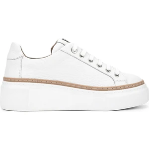 Tamer Tanca Kadın Hakiki Deri Beyaz Sneakers & Spor Ayakkabı 937 5022-09 Bn Ayk Y23 Beyaz Floter