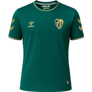 Lisanslı Hml Bisiklet Yaka T-Shirt Zümrüt