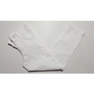 Erkek Çocuk Beyaz Keten Pantolon