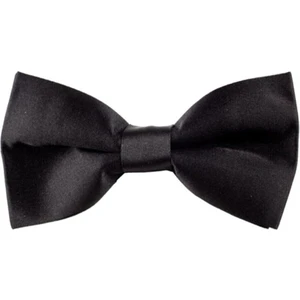 Siyah Unısex Çocuk Lastikli Papyon