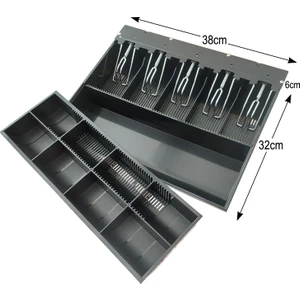 Gizli Evrak Hazneli 5 Banknot 8 Bozuk Para Gözlü Para Çekmecesi Içi Düzenleyici 38X32X6CM