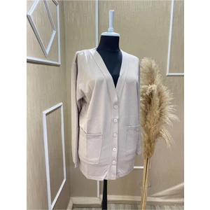 Kadın Bej Anne Hırkası